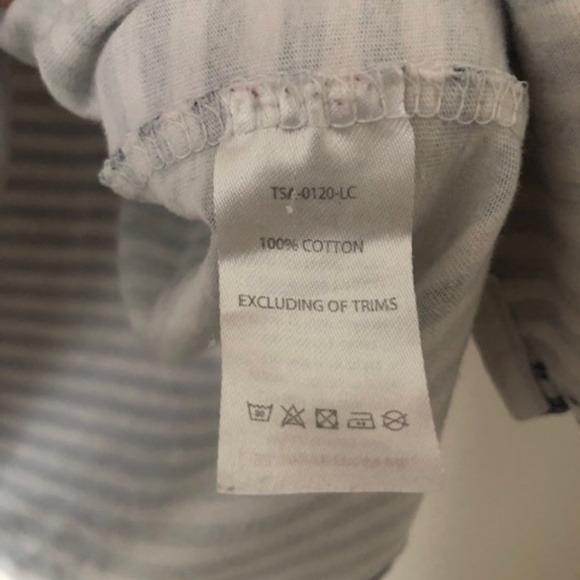 Larsson & Co. Men's short sleeve stripe T-Shirt Size Large - Picture 6 of 9